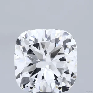 15.58 Carat Square Cushion Lab Grown Diamond, Excellent Polish, E Color, VS1 Clarity