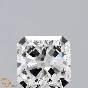 2.01 Carat Square Radiant Lab Grown Diamond, Excellent Polish, F Color, VS1 Clarity