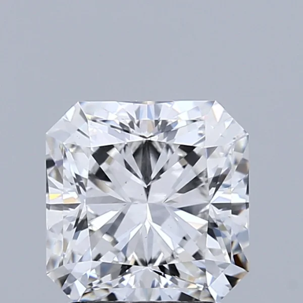 CC-SR-209-EX-E-VS1-NGX-60-859 2.09 Carat Square Radiant Lab Grown Diamond, Excellent Polish, E Color, VS1 Clarity