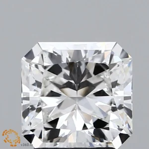 CC-SR-210-EX-F-VS1-NGX-06-419 2.10 Carat Square Radiant Lab Grown Diamond, Excellent Polish, F Color, VS1 Clarity