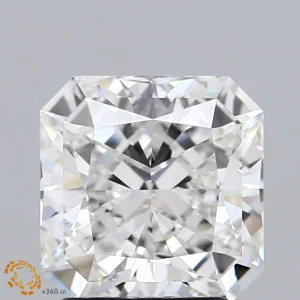 2.22 Carat Square Radiant Lab Grown Diamond, Excellent Polish, F Color, VS1 Clarity