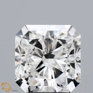 CC-SR-303-EX-F-VVS2-NGXB-01-675 3.03 Carat Square Radiant Lab Grown Diamond, Excellent Polish, F Color, VVS2 Clarity
