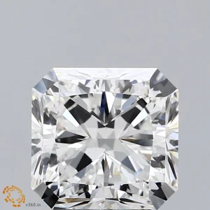 CC-SR-304-EX-F-VS1-ngx-36-76 3.04 Carat Square Radiant Lab Grown Diamond, Excellent Polish, F Color, VS1 Clarity