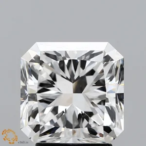CC-SR-306-EX-F-VS1-NGX-38-774 3.06 Carat Square Radiant Lab Grown Diamond, Excellent Polish, F Color, VS1 Clarity