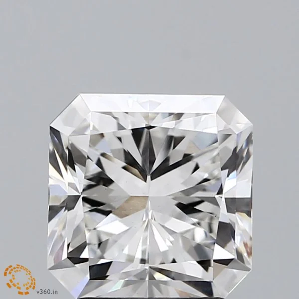 CC-SR-311-EX-F-VS1-NGX-15-1228 3.11 Carat Square Radiant Lab Grown Diamond, Excellent Polish, F Color, VS1 Clarity