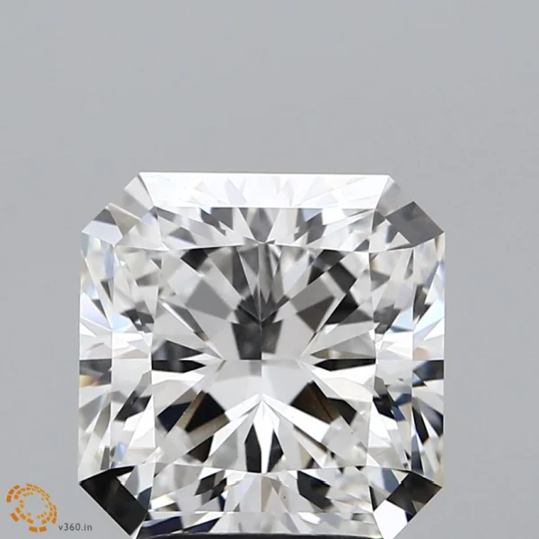 CC-SR-328-EX-F-VS1-NGX-44-18 3.28 Carat Square Radiant Lab Grown Diamond, Excellent Polish, F Color, VS1 Clarity