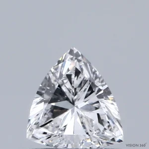 CC-TR2-036-VG-D-VS1-NGB-30-403-A 0.36 Carat Triangular Lab Grown Diamond, Very Good Polish, D Color, VS1 Clarity