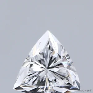 CC-TR2-040-VG-D-VS1-NGB-29-647-B 0.40 Carat Triangular Lab Grown Diamond, Very Good Polish, D Color, VS1 Clarity