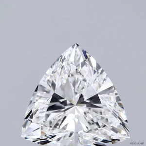 CC-TR2-300-EX-E-VS1-NGB-26-425 3.00 Carat Triangular Lab Grown Diamond, Excellent Polish, E Color, VS1 Clarity