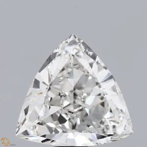 CC-TR2-961-EX-F-VVS2-NGDF-01-6 9.61 Carat Triangular Lab Grown Diamond, Excellent Polish, F Color, VVS2 Clarity