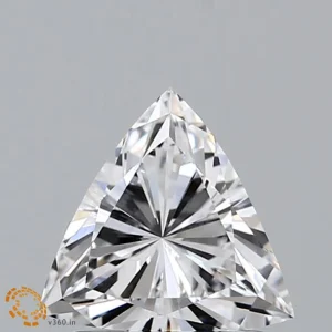 1.16 Carat Trilliant Lab Grown Diamond, Excellent Polish, D Color, VVS1 Clarity